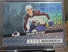 2024-25 Upper Deck Credentials Calum Ritchie Horizontal Debut Ticket Access #107