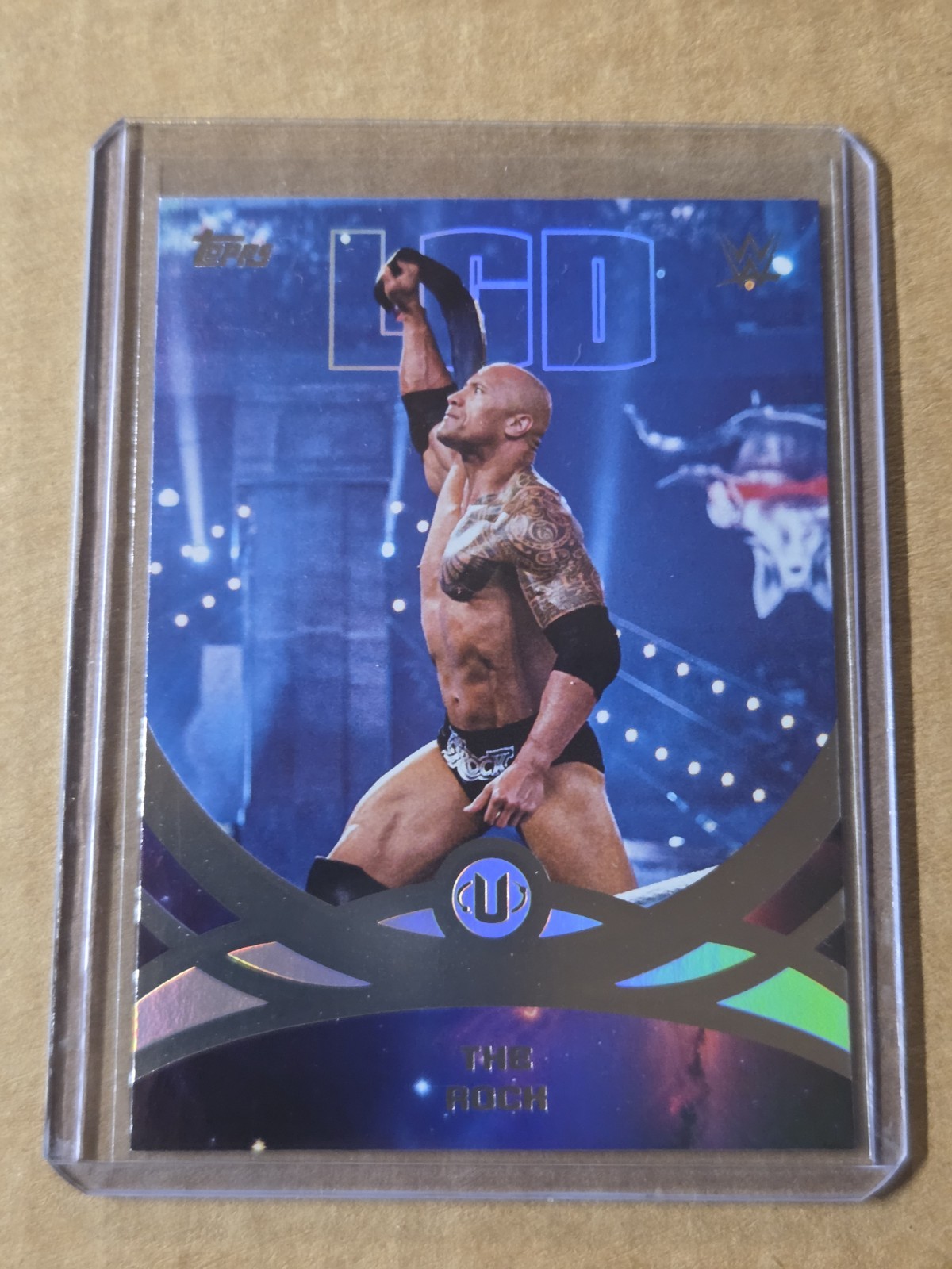 Topps 2026 WWE Legends Peak Performance Insert The Rock #220