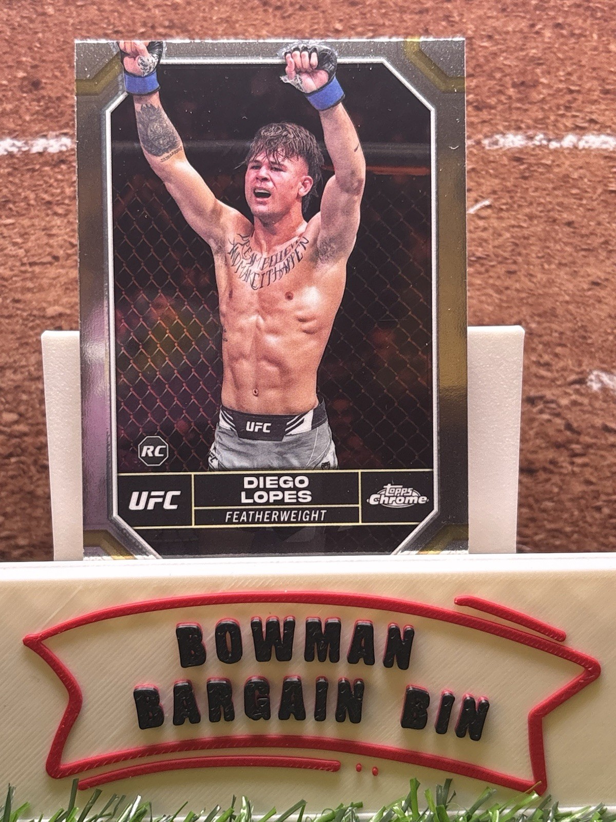 2024 Topps Chrome UFC - Diego Lopes #26 (RC)