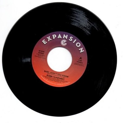 BOBBI HUMPHREY Baby Don't You Know / (Inst) - New Modern Soul 45 80s (Expansion)