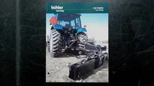 Bühler Farm King Rear Blades Brochure 15 to 150 HP Tractor 1980s