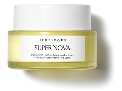 Herbivore Super Nova 5% Vitamin C + Caffeine Brightening Eye Cream 0.5 oz Sealed
