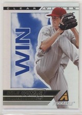 2013 Panini Pinnacle Clear Vision Win Cole Hamels #CV13 4f5