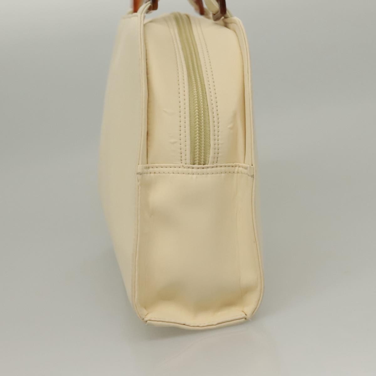 Borsa a mano Yves Saint Laurent in pelle beige autentica