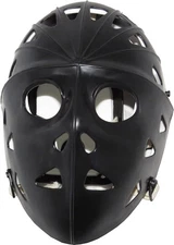 Mylec Adult Street Hockey Goalie Mask - High-Impact - Black, Black 
