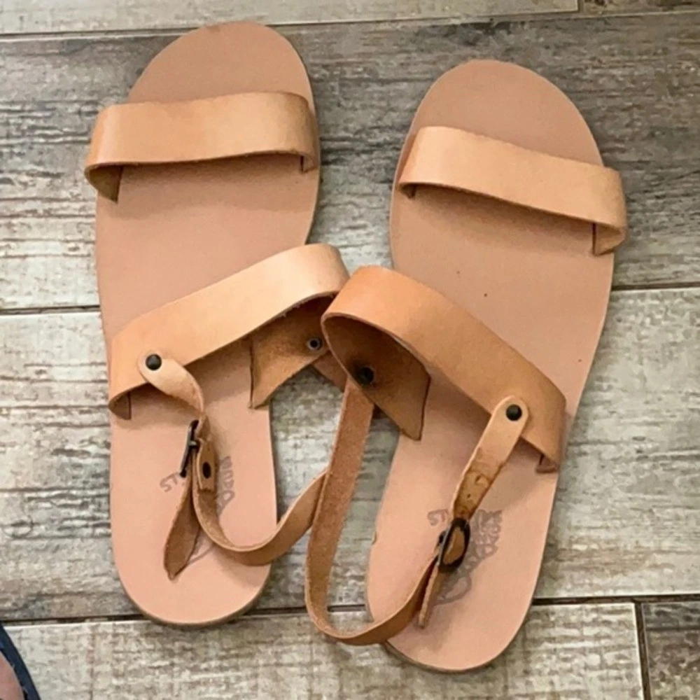 Mens Greek Sandals In Men display picture 1