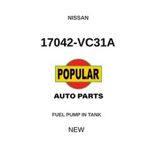 Genuine Nissan Safari Fuel Pump In Tank 17042-vc31a