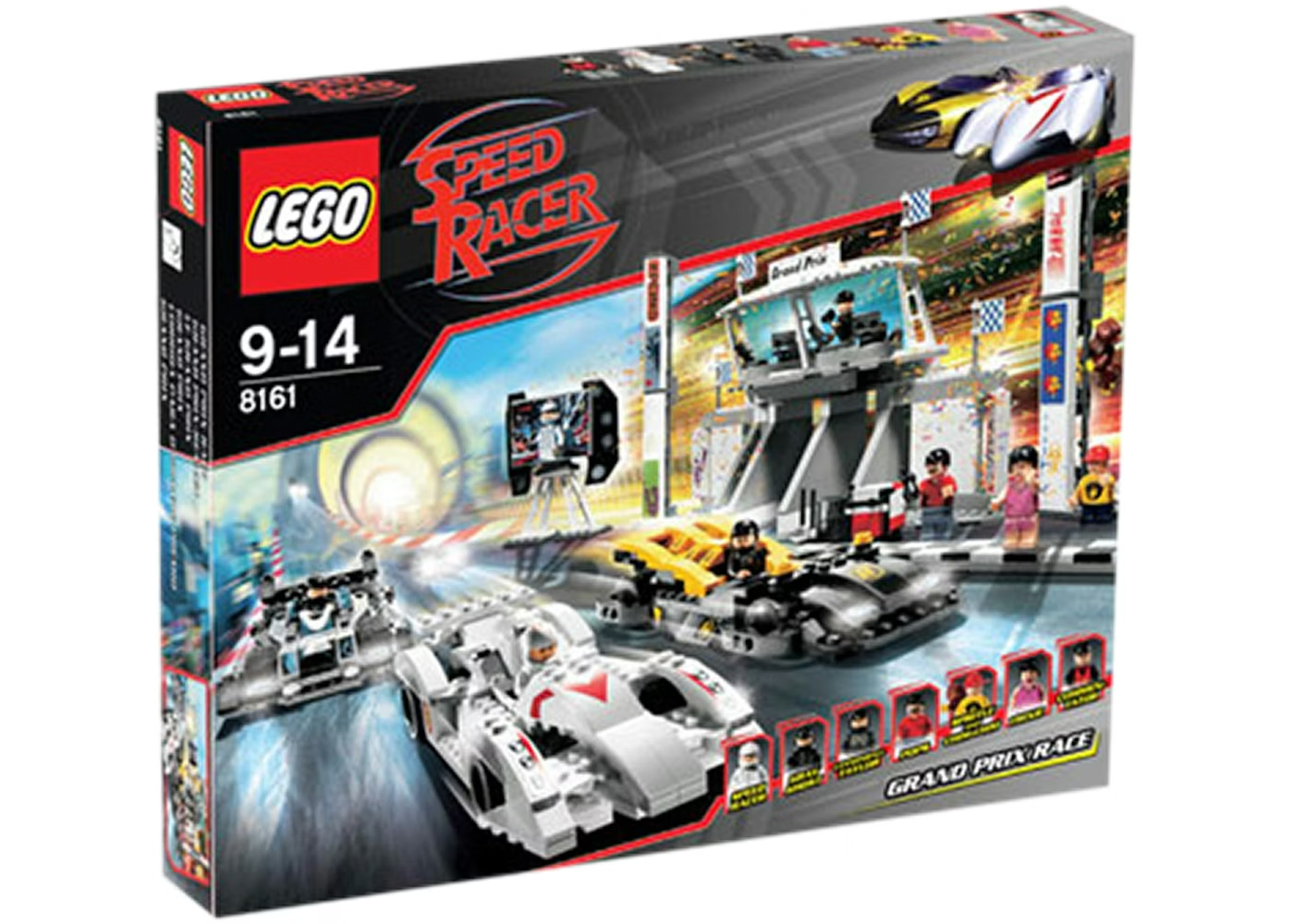 Lego Speed Racer Grand Prix Race 8161 Retired Vintage New Factory Sealed 2008