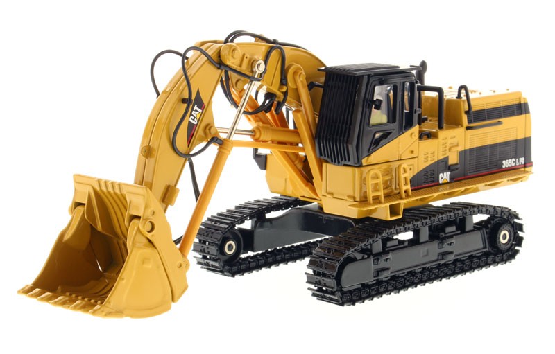 Pelle Caterpillar 365C modèle réduit de salon pour passionné de TP et grands chantiers