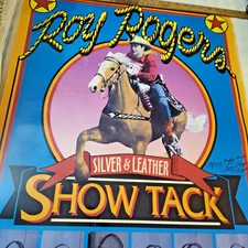 Roy Rogers Trigger Horse Silver Leather Show Tack Poster 35.5"x24" Pioneer