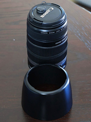 Canon EF-S 55-250mm f/4-5.6 IS Telephoto Zoom Lens 58mm Lens Hood