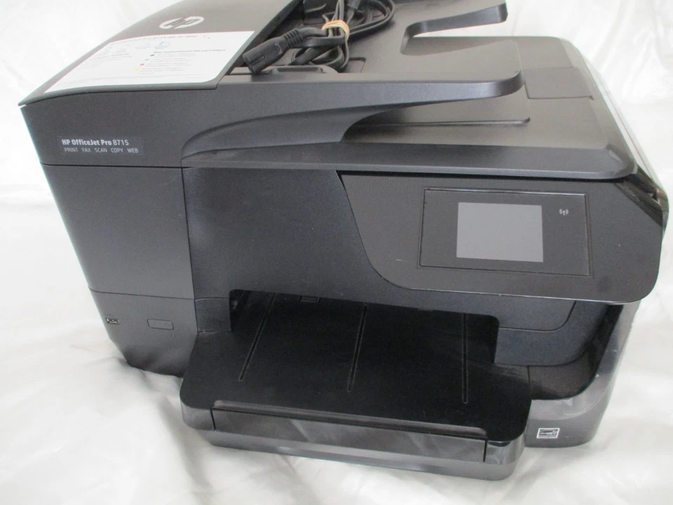 HP OfficeJet Pro 8715 All-in-one Print Scan Copy Fax Web Tested ONLY 5420 PAGES - Image 2 of 4