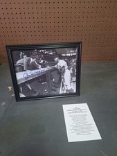Signed Joe Demaggio 8x10 Photo With COA From Signed Certified Memories 