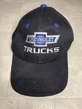 Chevrolet Hat Cap Strap Back Black Trucks Performance 100 Years Outdoors