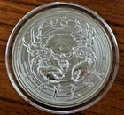 1 oz Silver Round - CANCER