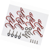 Mirrolure Hookkit-tr Red, Replacement Hook Kit Mirrolure Hookkit-tr Red, Replacement Hook Kit