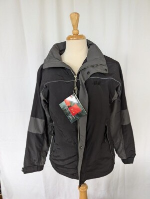 JLG Construction Embroidered Jacket Men's Small Nylon Work Wear Water Resistant