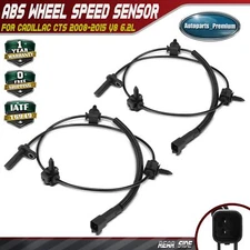 2x Rear Left & Right ABS Wheel Speed Sensor for Cadillac CTS 2008-2015 V8 6.2L