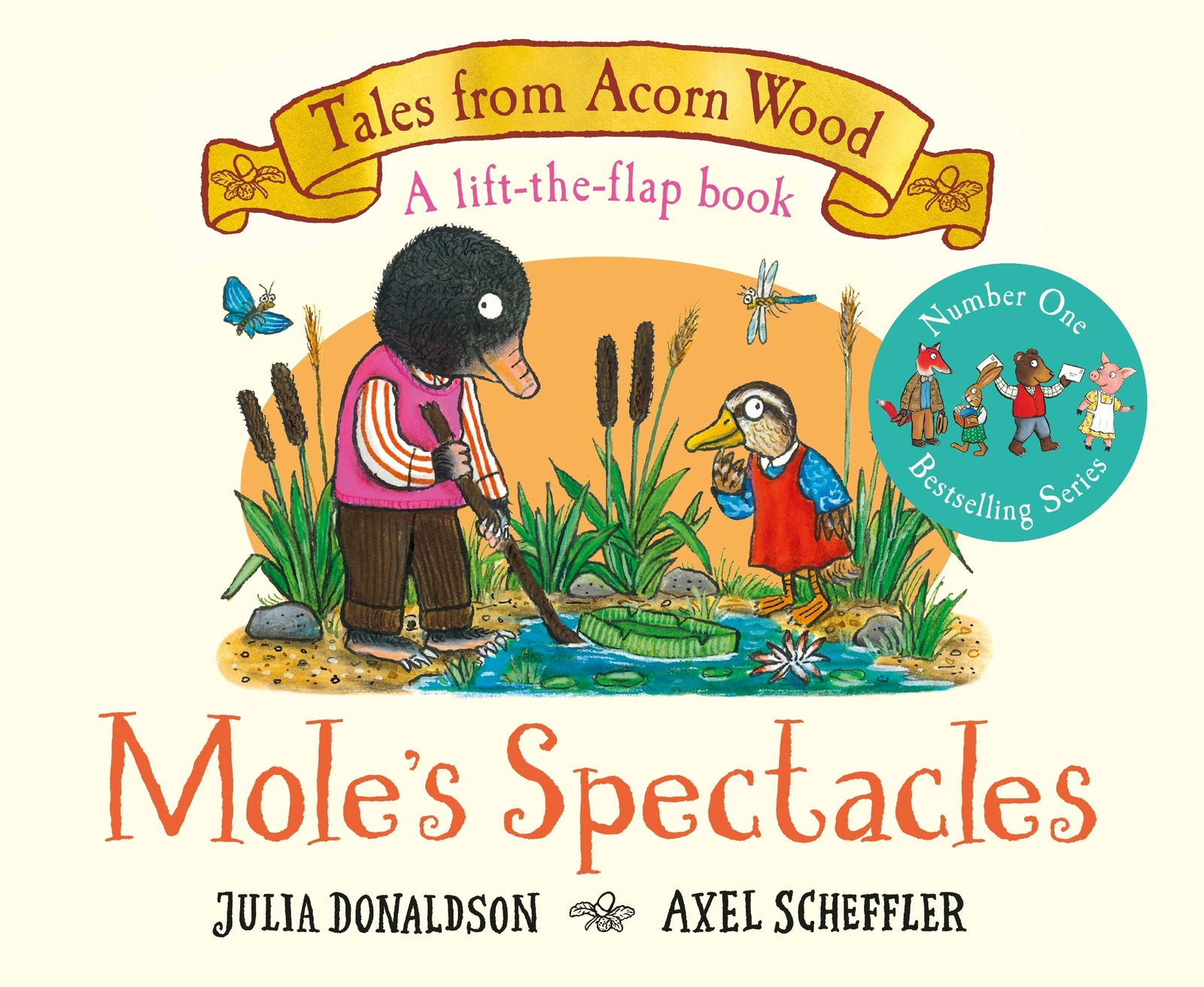 Mole's Spectacles. Lift-the-flap. Tales From Acorn Wood BB ByJulia Donaldson - Image 3
