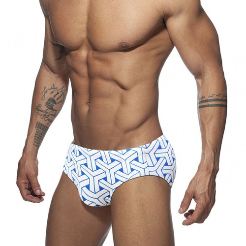 Herren Kordelzug Bademode Bikini Badeanzug Strand Unterwäsche Low-Rise Badeslip - Bild 9 von 12