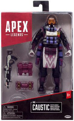 Apex Legends Series 6 Caustic Action Figure | eBay