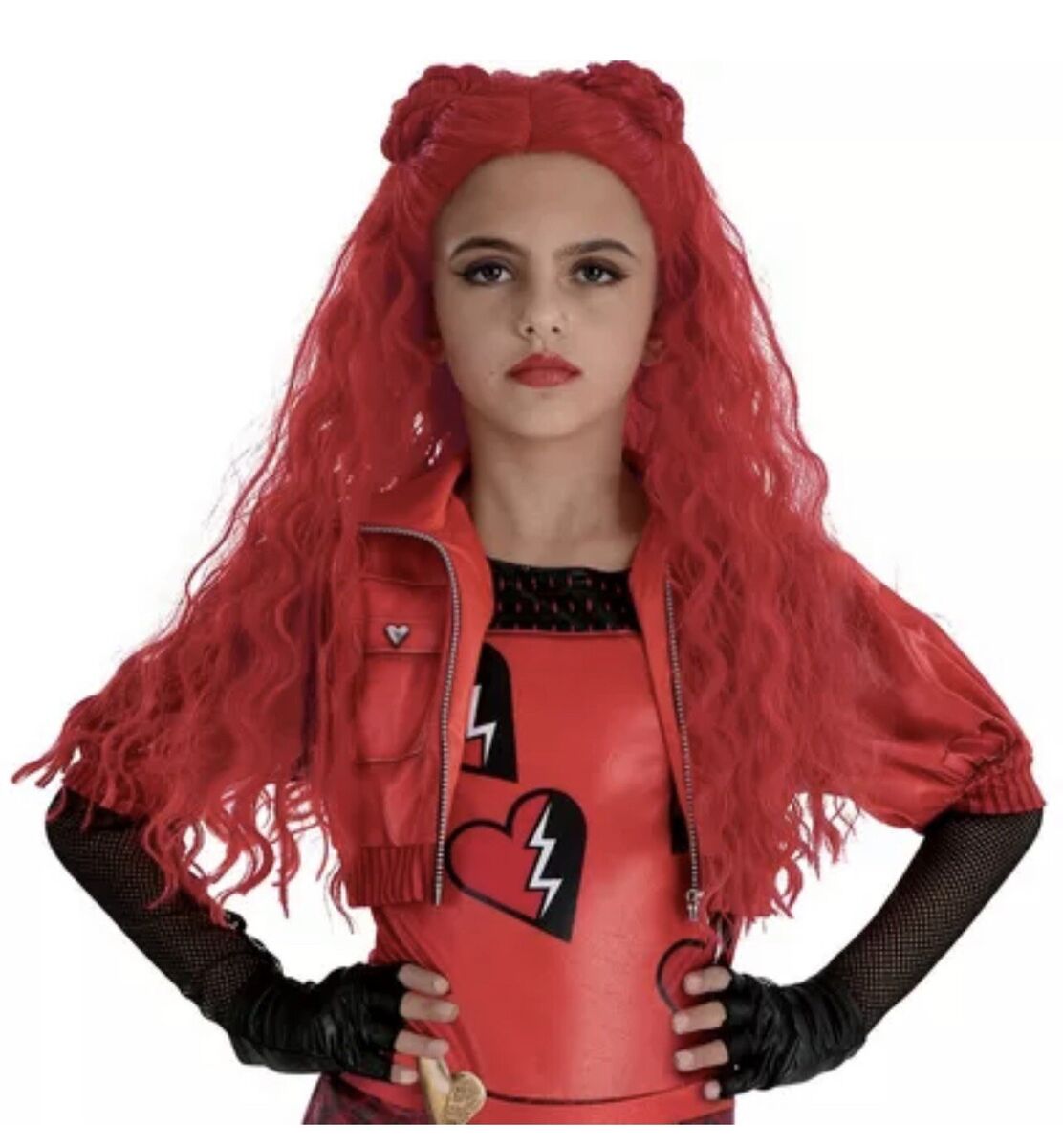 Plumbers Girl Red Large Childrens Costume Female Plumbers Girl Red Large Childrens Costume Female