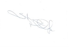 Steve Riddick Autogramm signed 10x15 cm Karteikarte