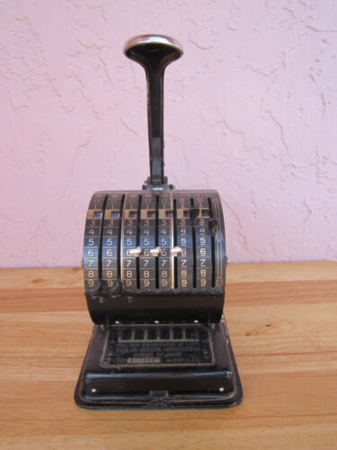 Vintage 20er Jahre F und E Hedman Company Scheckschreiber "Top Zustand" zu verkaufen!!! - Bild 2 von 7