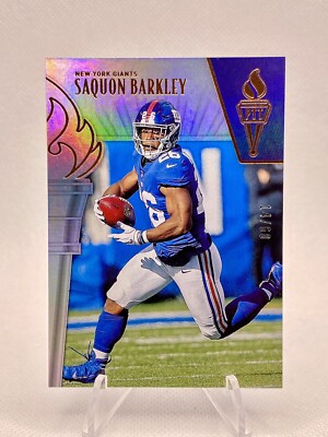 Saquon Barkley 2019 Passing The Torch #81 /60 Giants