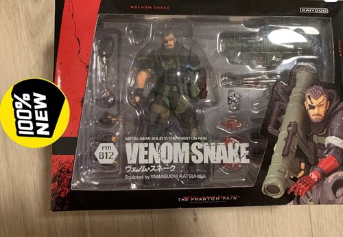 Kaiyodo Revol Mini Rm-012 Revoltech Metal Gear Solid VENOM SNAKE Toys Figure New - Afbeelding 1 van 13