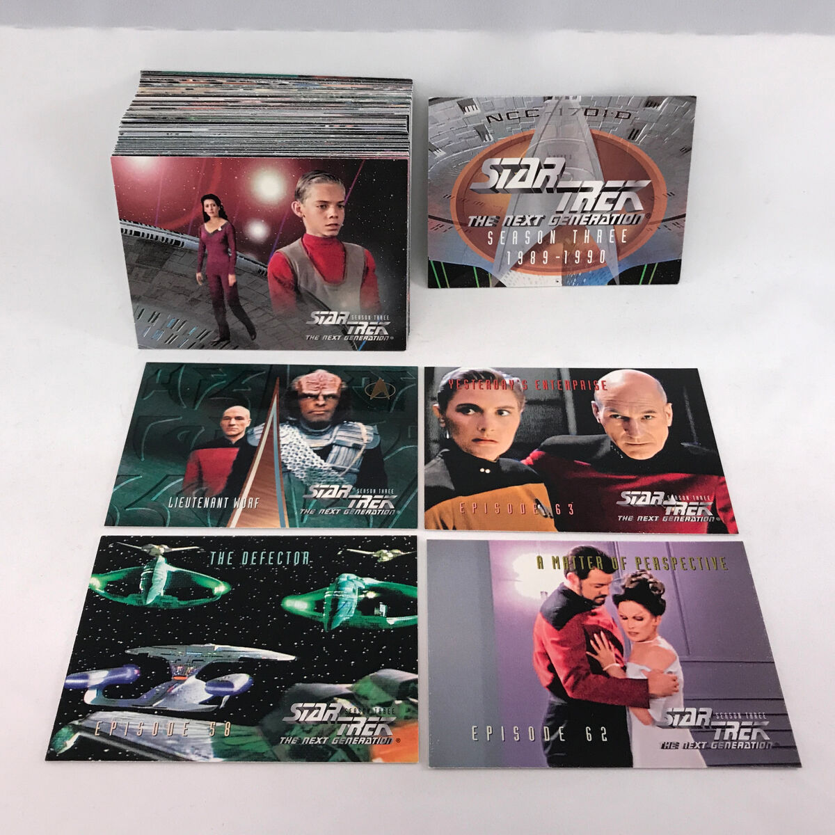 STAR TREK THE NEXT GENERATION SEASON 3 (1995) Complete STAR TREK THE NEXT GENERATION SEASON 3 (1995) Complete