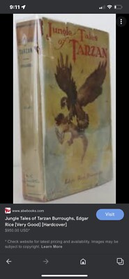 Tarzan book 1919 very rare | eBay