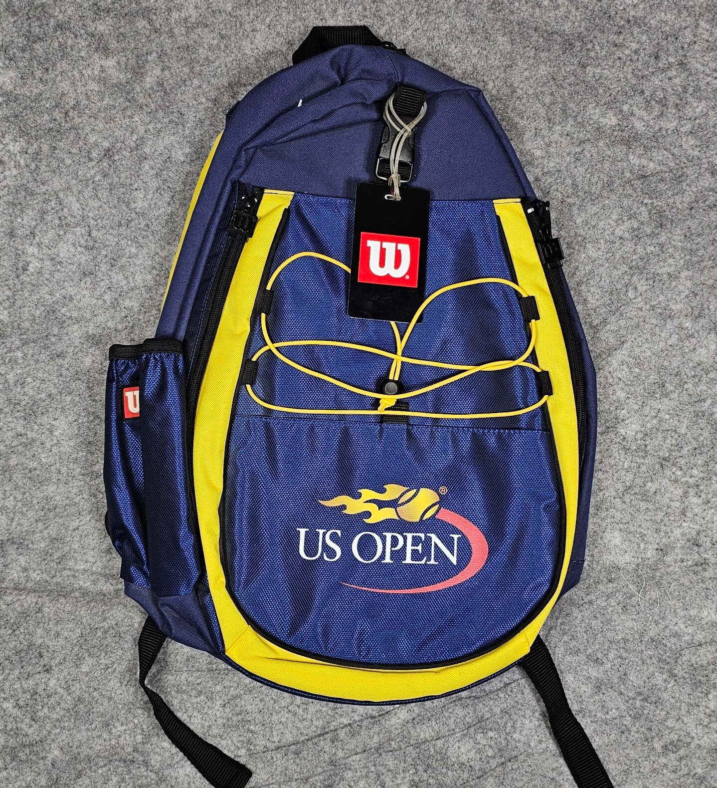 New US Open Tennis Wilson Racquet Backpack Tournament Sport Carrying