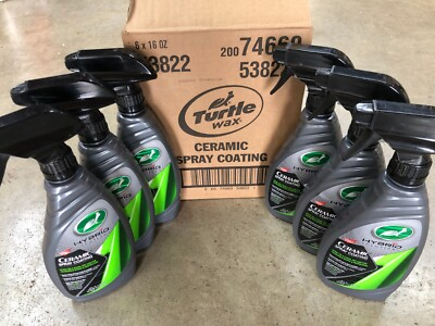 #ad 6 NEW TURTLE WAX 53822 HYBRID SOLUTIONS CERAMIC SPRAY COATING INCREDIBLE SHINE $79.99