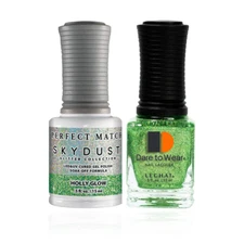 Lechat Perfect match Gel & Lacquer Sky Dust Holly Glow SDMS17