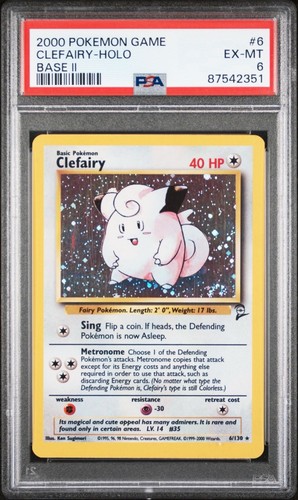 Clefairy graded PSA 6 for sale on eBay