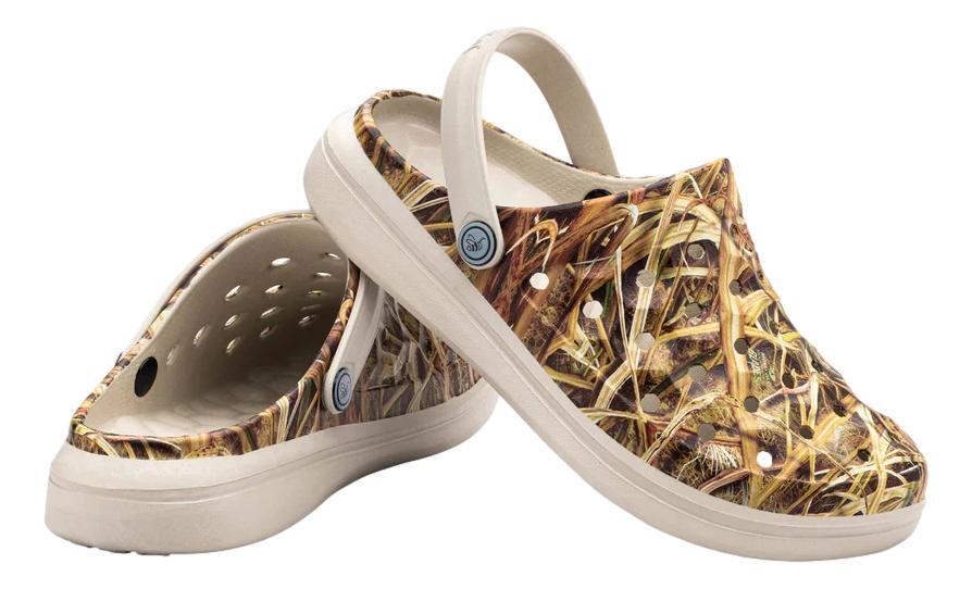 Женские спортивные университетские сабо Joybees (камуфляж Mossy Oak Grass) НОВЫЕ