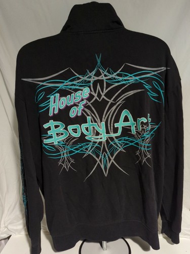 Disney Cars Low N Slow Car Club House of Body Art Hoodie XL - Bild 4 von 12