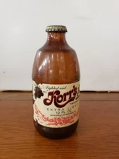 Vintage Korr's Light Beer Bottle w/Cap, Steam Brewed, Frankenmuth, MI, 12 oz
