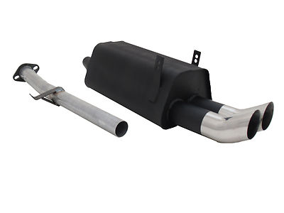 NOVUS Sportauspuff 2x76mm D-T-M-Design passend für BMW 3er E36 316i / 318i