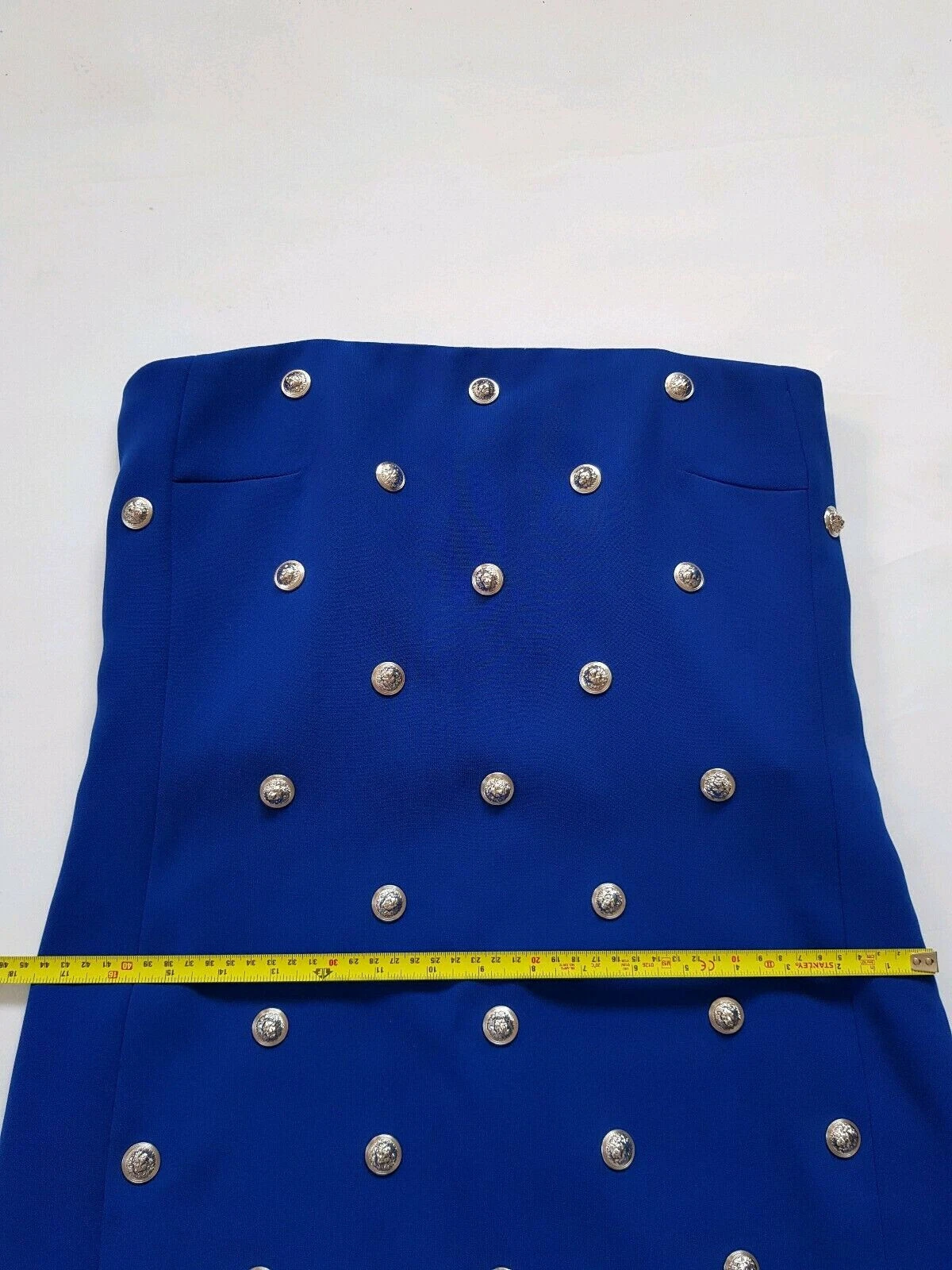 Abito da donna versus Versace colore argento leone taglia IT 40 UK 8 nuovo