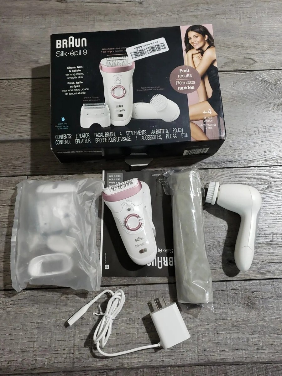Braun Epilator Silk-épil 9 9-880, Hair Removal Device Braun Epilator Silk-épil 9 9-880, Hair Removal Device