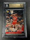 MICHAEL JORDAN 1992 UPPER DECK #488 GAME FACES CARD BGS 9.5 GEM CHICAGO BULLS MJ