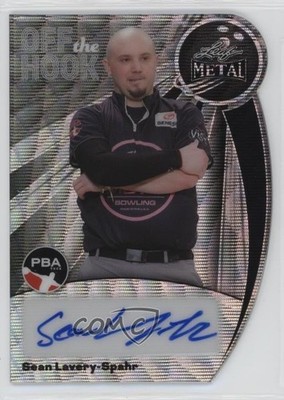 2024 Leaf Metal PBA Off the Hook Silver Wave 8/49 Sean Lavery-Spahr Auto 1qy