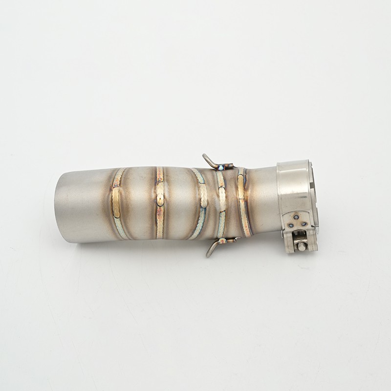 For CFMOTO 450SR 450SS 450NK 2022-2025 Slip on Exhaust Mid Pipe Connect