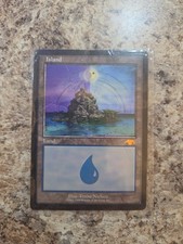 Magic: The Gathering Island Land Card 1999 Terese Nielsen Blue Standard