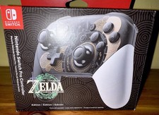 Legend Zelda Tears Kingdom PRO CONTROLLER OEM Nintendo SEALED BOX RARE! NICE NEW