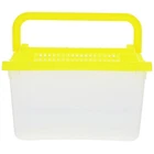 Turtle Aquarium Plastic Fish Tank Small Animal Transport Box Child Travel Box