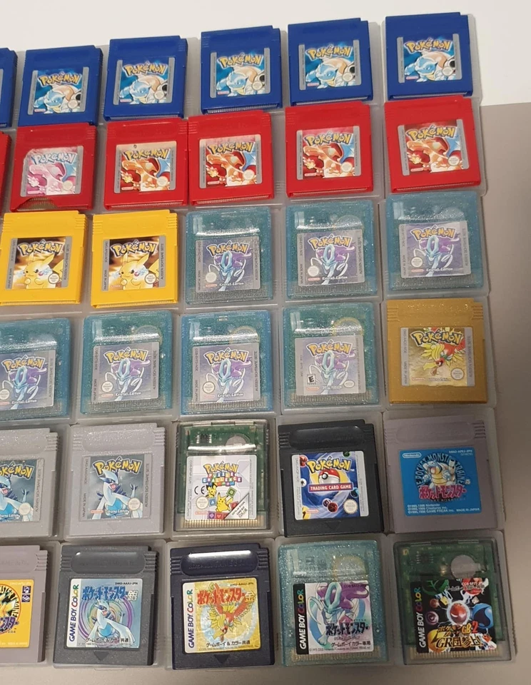 Nintendo Gameboy Pokemon Gold Gelb Rot Blau Silber Kristall - Bild 3 von 4