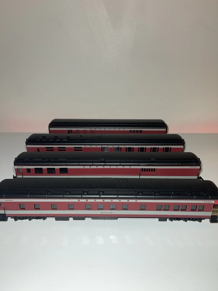 Seaboard IHC HO Passenger Car Set of 4 w/ Boxes - Image 2 of 4